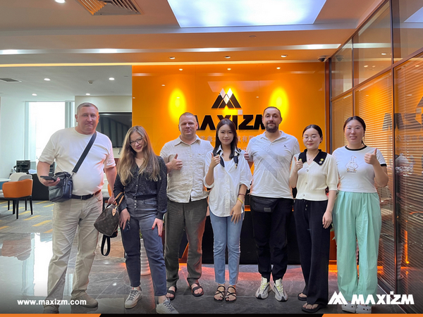 Russia Clients Visited MAXIZM Office