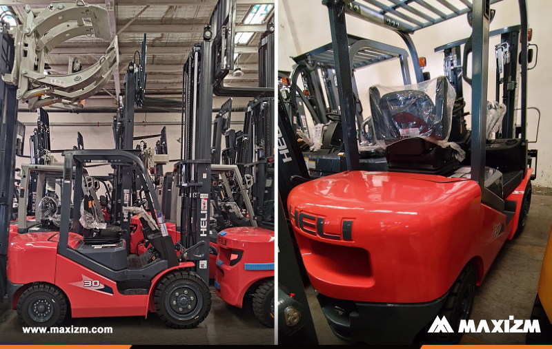 Guam - 2 Units HELI CPCD30-KU20H Forklift 