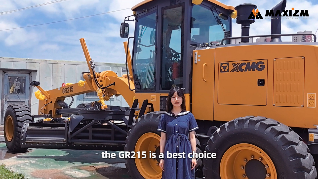 XCMG GR215 Motor Grader Showcase -MAXIZM