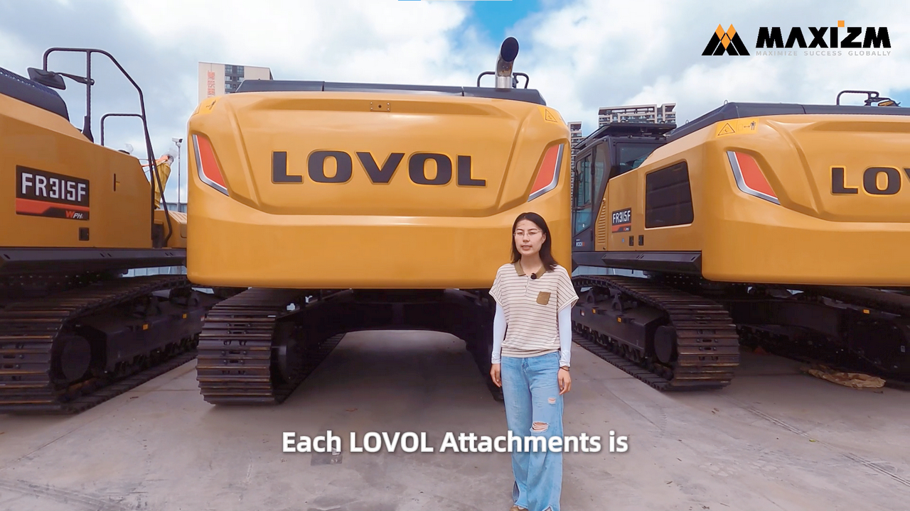 LOVOL FR315F | 31.5 Ton Crawler Excavator