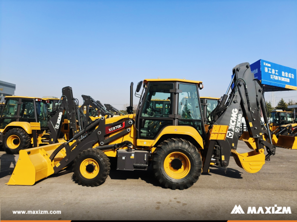 Peru - 3 Units XCMG XC870K Backhoe  Loader 