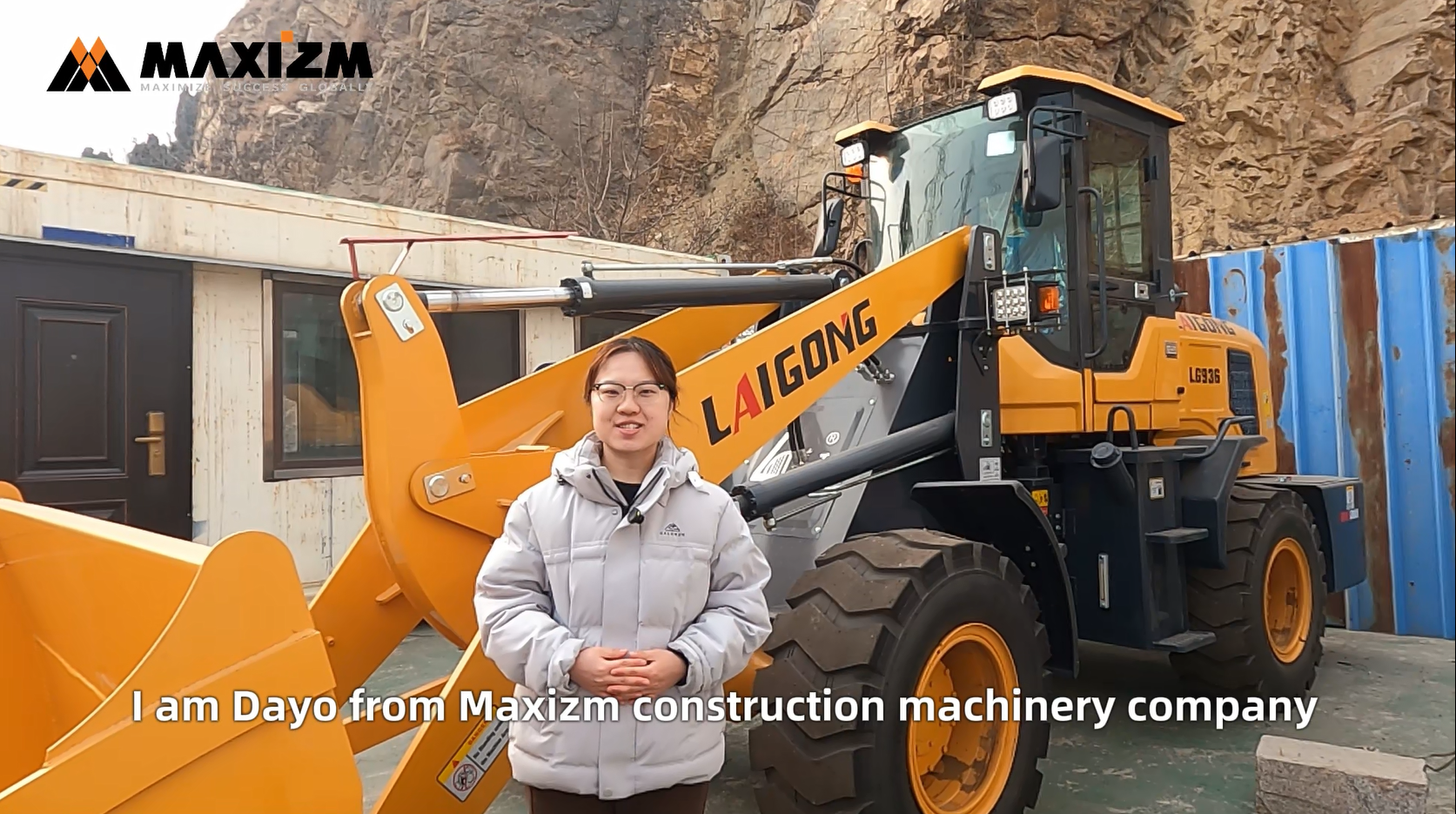 LAIGONG LG936 Wheel Loader, 1.8t Load, 100 HP Weichai Engine