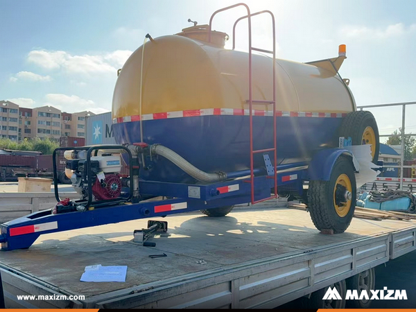 Colombia - 1 Unit SHENZONG 7T-5 Water Tank Trailer