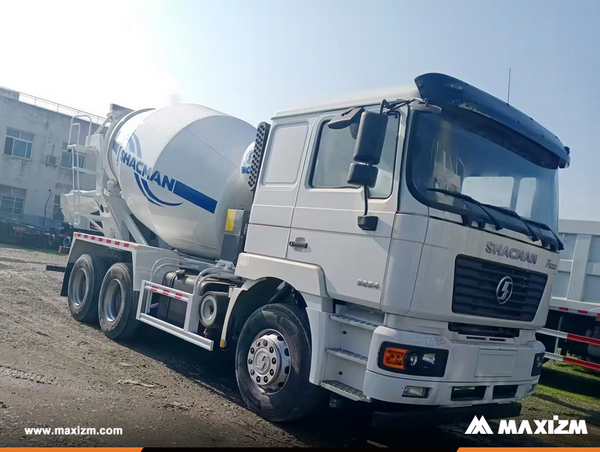Algeria - 2 Units SHACMAN SX5255GJBJR334 Concrete Mixer Truck 