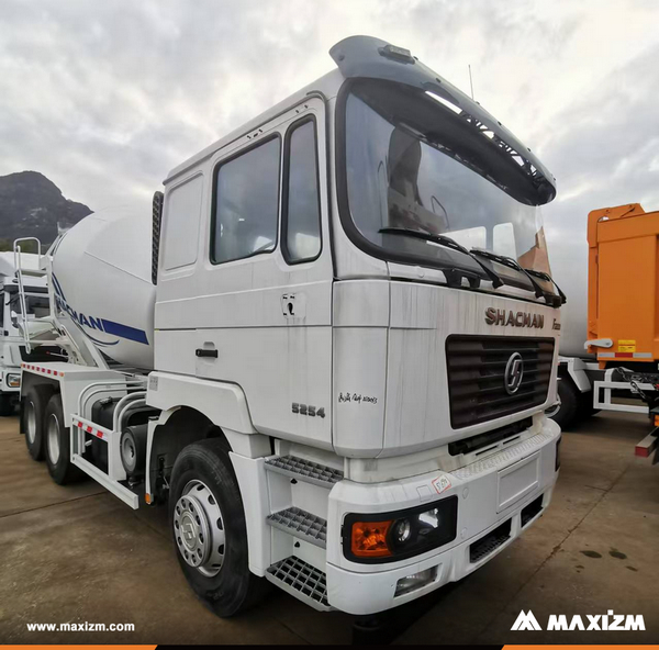 Algeria - 2 Units SHACMAN SX5255GJBJR334 Concrete Mixer Truck 